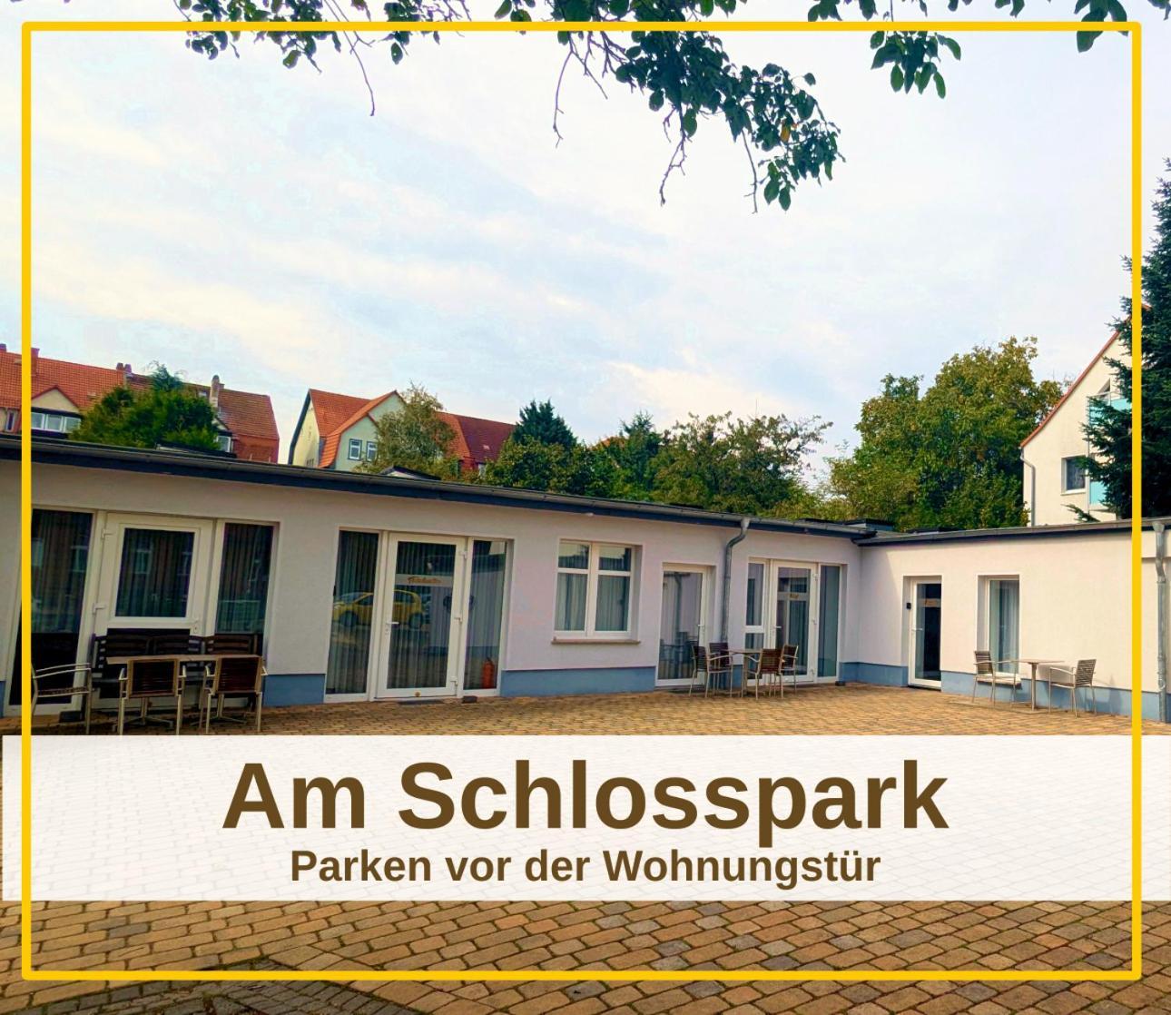 Fewo Urban Gotha-Apartment Ekhof- Am Schlosspark- Parken An Der Der Tuer- Barrierefrei, 900 Meter Zum Bahnhof - Wallbox Exterior photo
